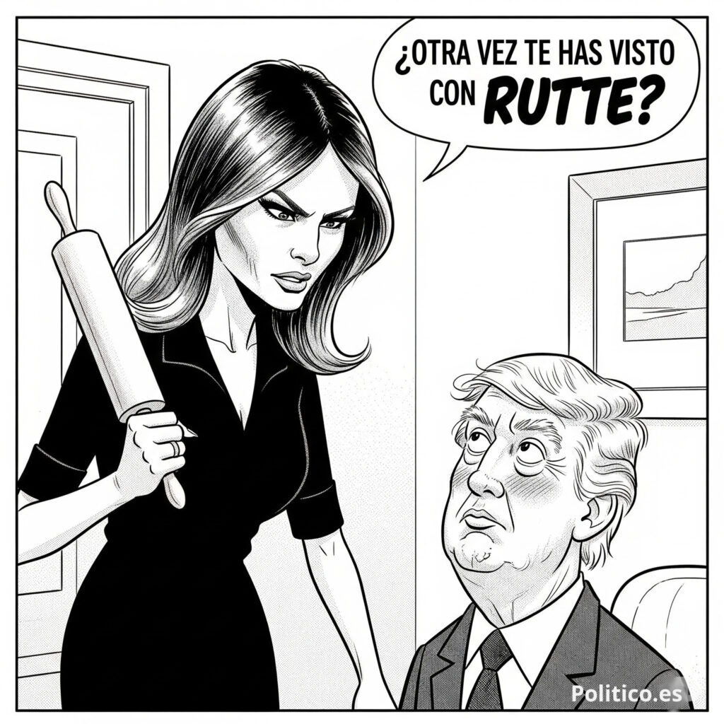 Melania celosa de Rutte