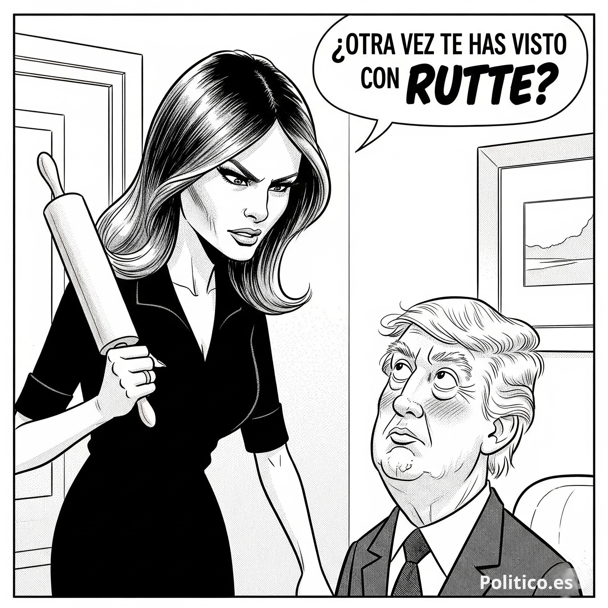 Melania celosa de Rutte