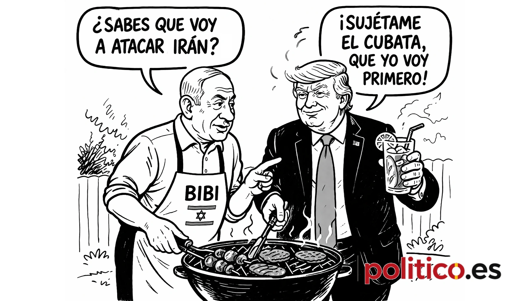 Trump y Netanyahu planeando atacar Irán